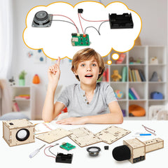 Choopheme Stem Karaoke Kit kids exploring creative projects at home