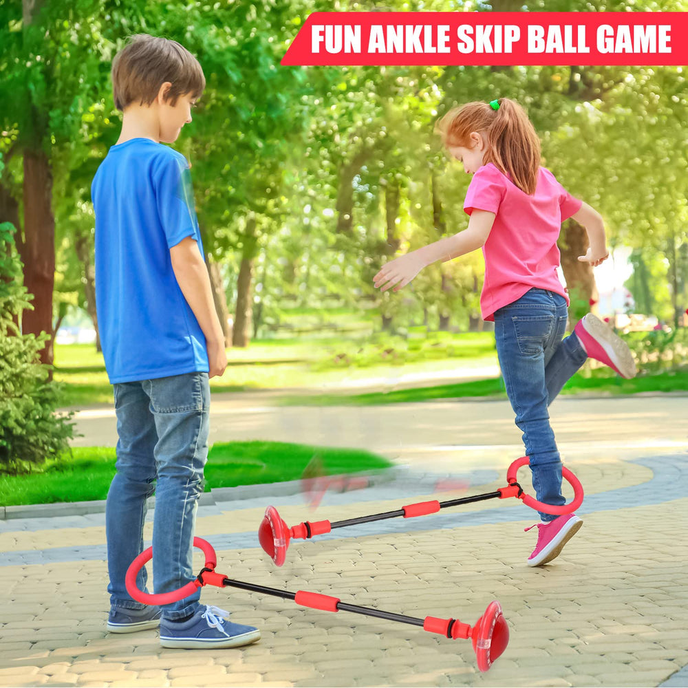 Chridark foldable skip ball for easy storage after outdoor fun