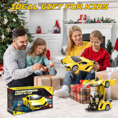 Chridark robot-action mode highlights versatile play between car and robot.