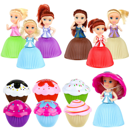 Christoy Beautiful Cake Doll transforms from cupcake to princess, sparking imaginative play.