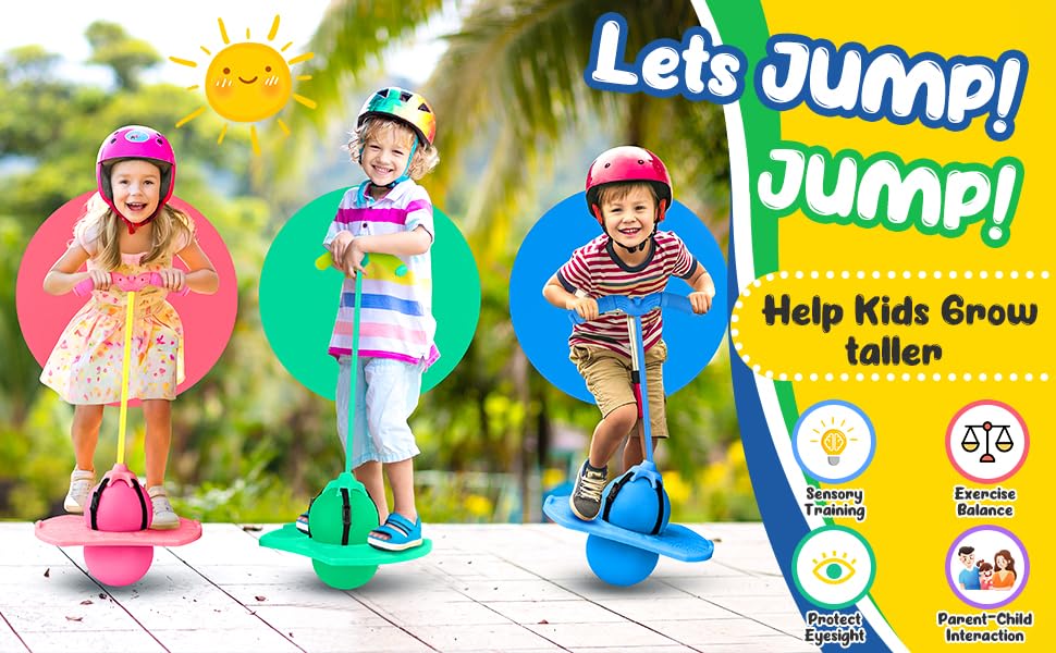Christoy Safe-family fun through thoughtful pogo safety features.