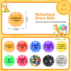 Chshhuao mini stress balls in ten colors invite quick focus and stress relief
