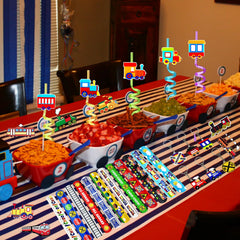 CHSLtmxq DIY train stickers spark creativity for goodie bags.
