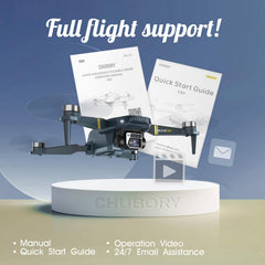 CHUBORY drone under 249g for easy sharing and registration ease.