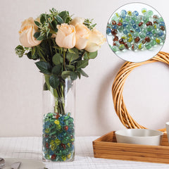 CHUKEMAOYI cat-eye marble set ideal for crafts and learning games.