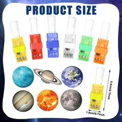 CHUNNIN outer space finger light featuring star pattern, ideal for glow-ready goodie bags