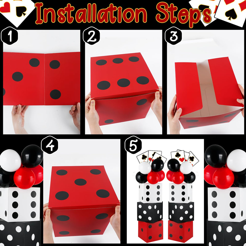 CHUNNIN giant playing cards for bold table accents.