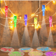 CHUNNIN dinosaur finger light durable plastic for safe, long-lasting fun.