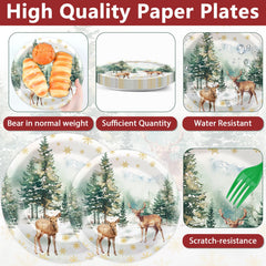 CHUNNIN napkins 6.5-inch soft and skin-friendly for comfortable cleanup