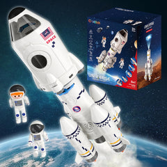 Ci Vetch space shuttle toy assembly for creative building with modular parts