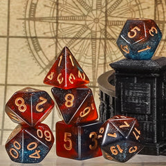 CiaraQ green-black dual-tone dice balancing style and function.