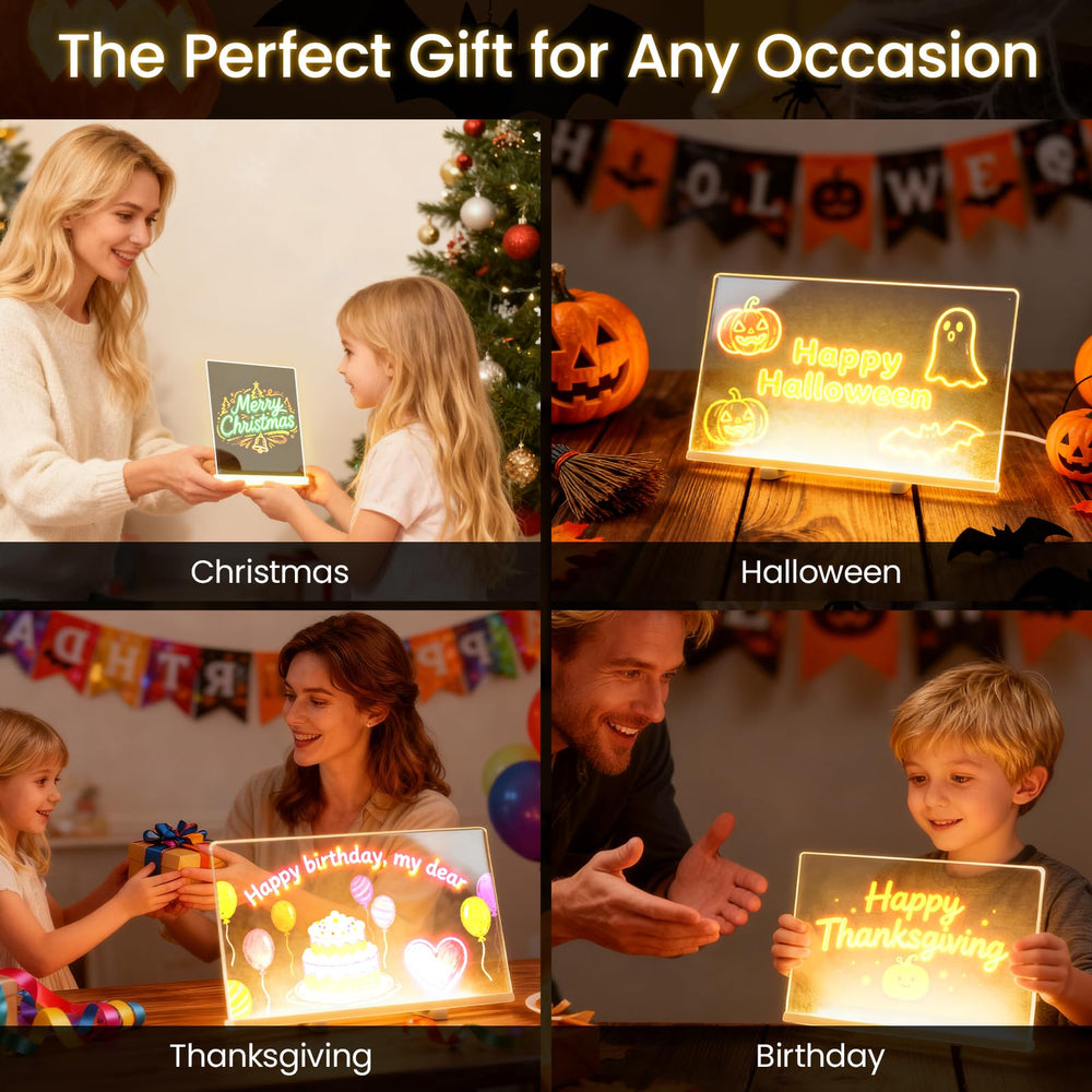 CIBOTIES LED note board as a vision board for inspiration
