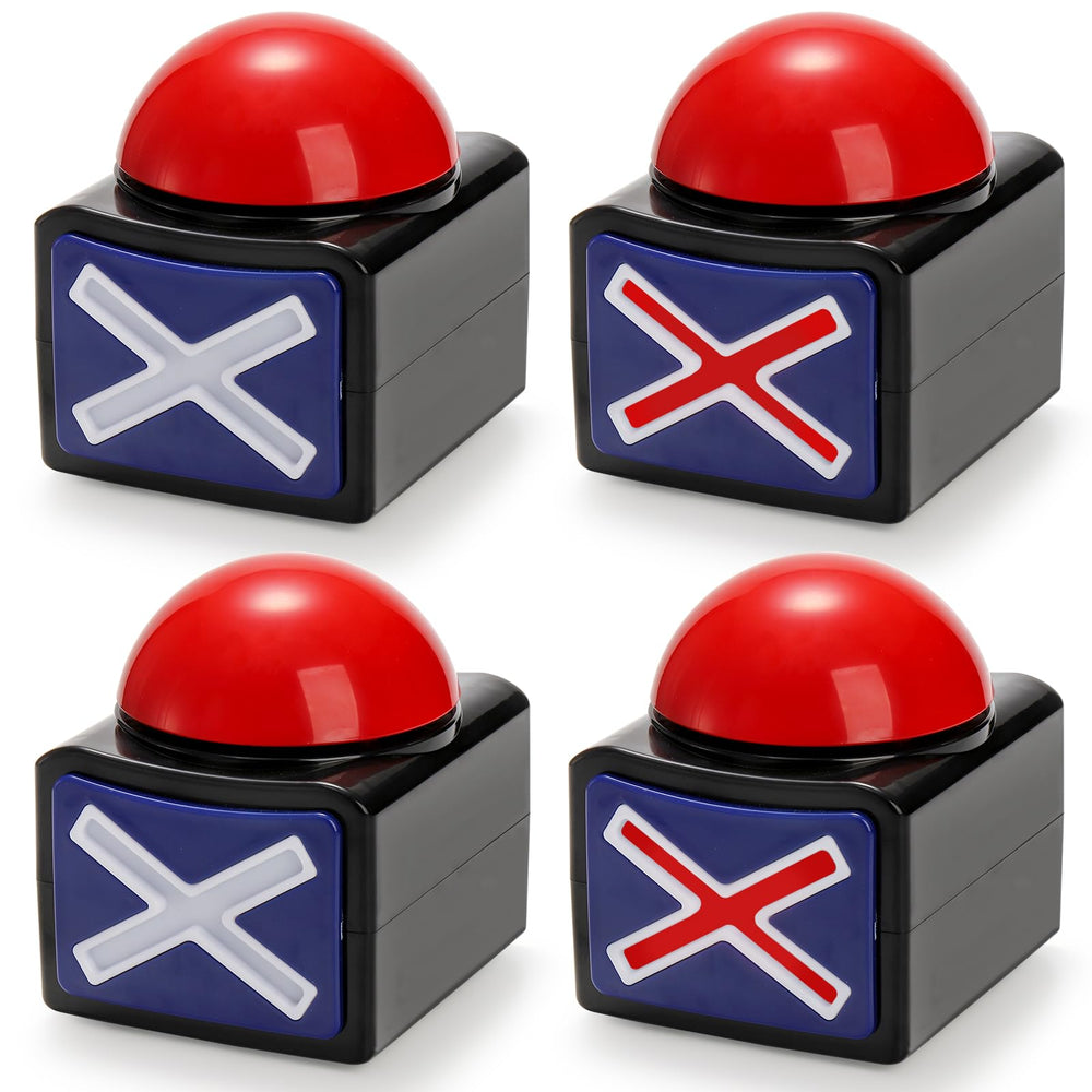 Cididu buzzer front view highlights palm-sized design for quick responses.