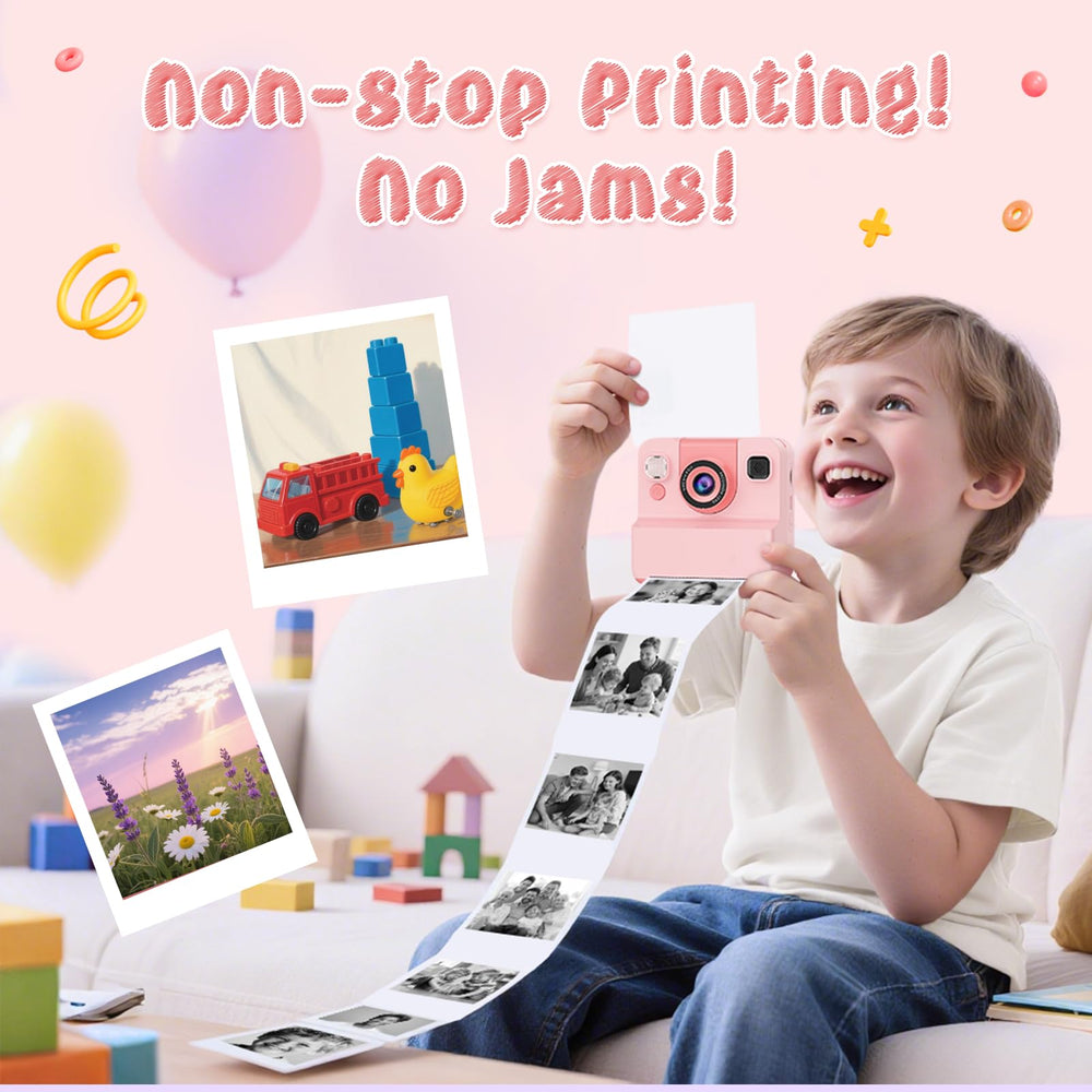 CIGXAVO Kids Camera 2.4-inch display helps frame shots clearly