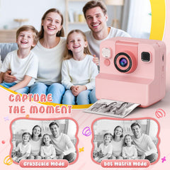 CIGXAVO Kids Camera five color pens for photo customization