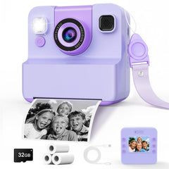 CIGXAVO kids camera with flip-up lens for easy selfies and group photos, sparks imaginative play.