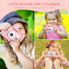 CIMELR kid's camera includes 32GB TF card for ample storage