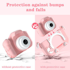 CIMELR Kids Camera side view highlighting durable construction for daily adventures.
