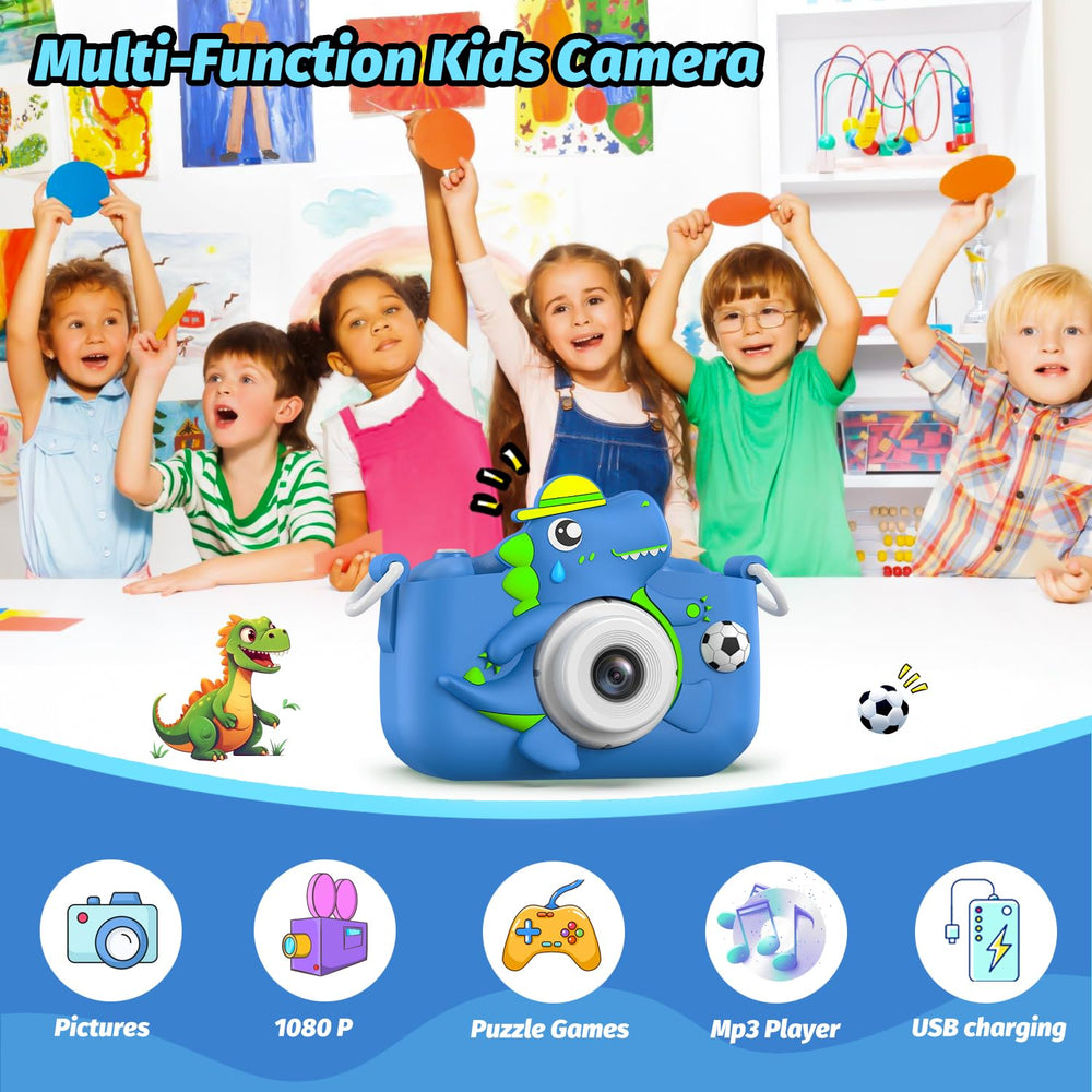 Cimizi dinosaur kids camera protective silicone case for drop resistance