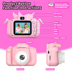 Cimizi Kids Camera USB charging cable keeps power ready for adventures.