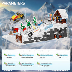 CinamixBrax Snowmobiles and accessories enhance authentic winter scenes.