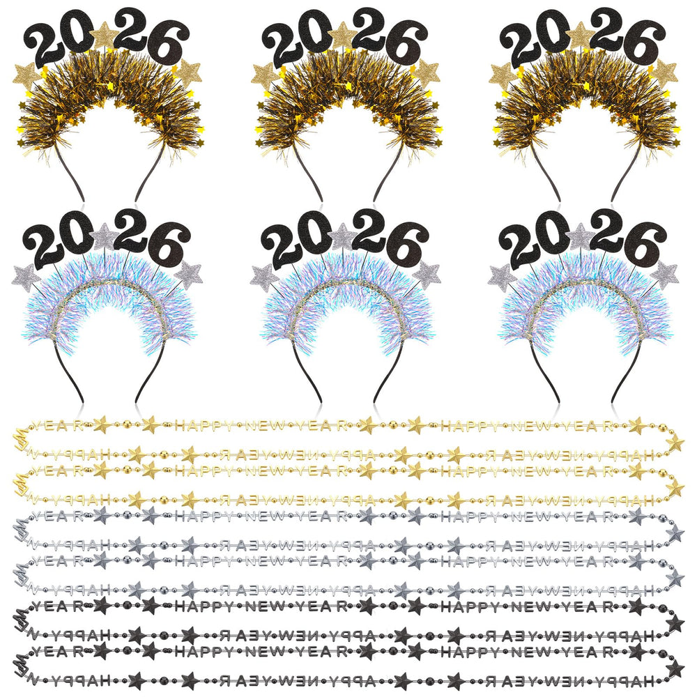 Cindeer 2026 star headband pack for festive selfies and group photos