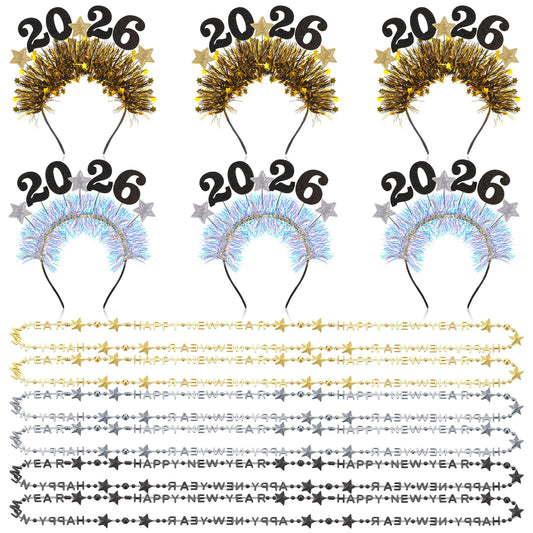 Cindeer 2026 star headband pack for festive selfies and group photos