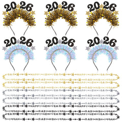 Cindeer 2026 star headband pack for festive selfies and group photos