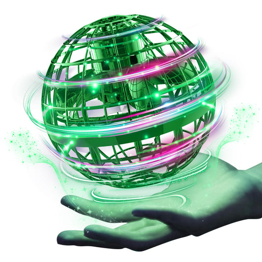 Ciniffo Flying Orb Ball in hand-control mode for dynamic play.