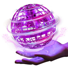 Ciniffo Flying Orb Ball Toy glowing globe in action for engaging indoor play.