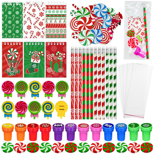 Cinrobiye Christmas candy set overview for classroom rewards and festive gifts.