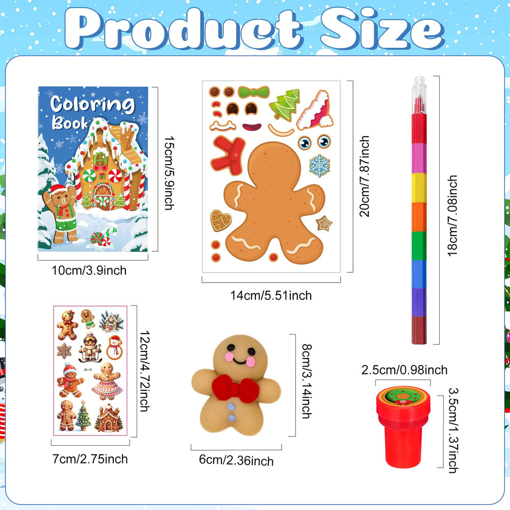 Cinrobiye DIY stickers for festive decorating and personalizing gifts