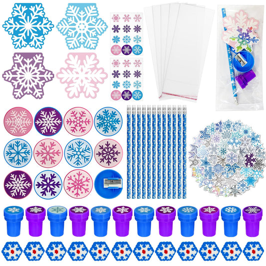 Cinrobiye Snowflake notebooks for winter-themed classroom learning