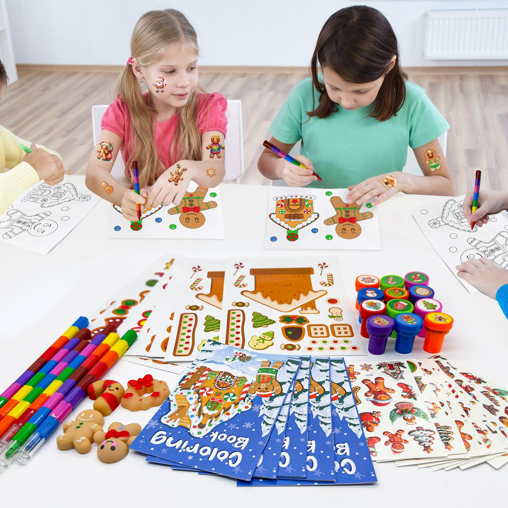 Cinrobiye stampers for quick holiday designs and classroom rewards