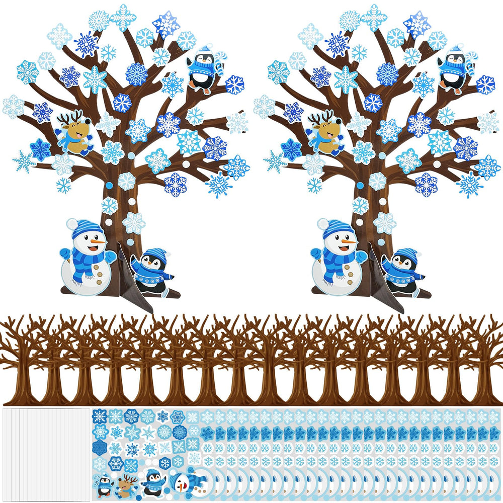 Cinrobiye winter tree base image for festive decor and reusable classroom crafts.