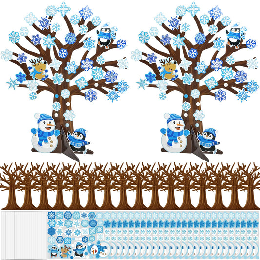 Cinrobiye winter tree base image for festive decor and reusable classroom crafts.