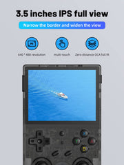 Cintwor RG353V preloaded with over 4,450 games for instant retro options.