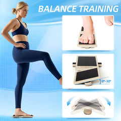 CINWELLER Ankle Balance Board heavy-duty ABS construction for durability