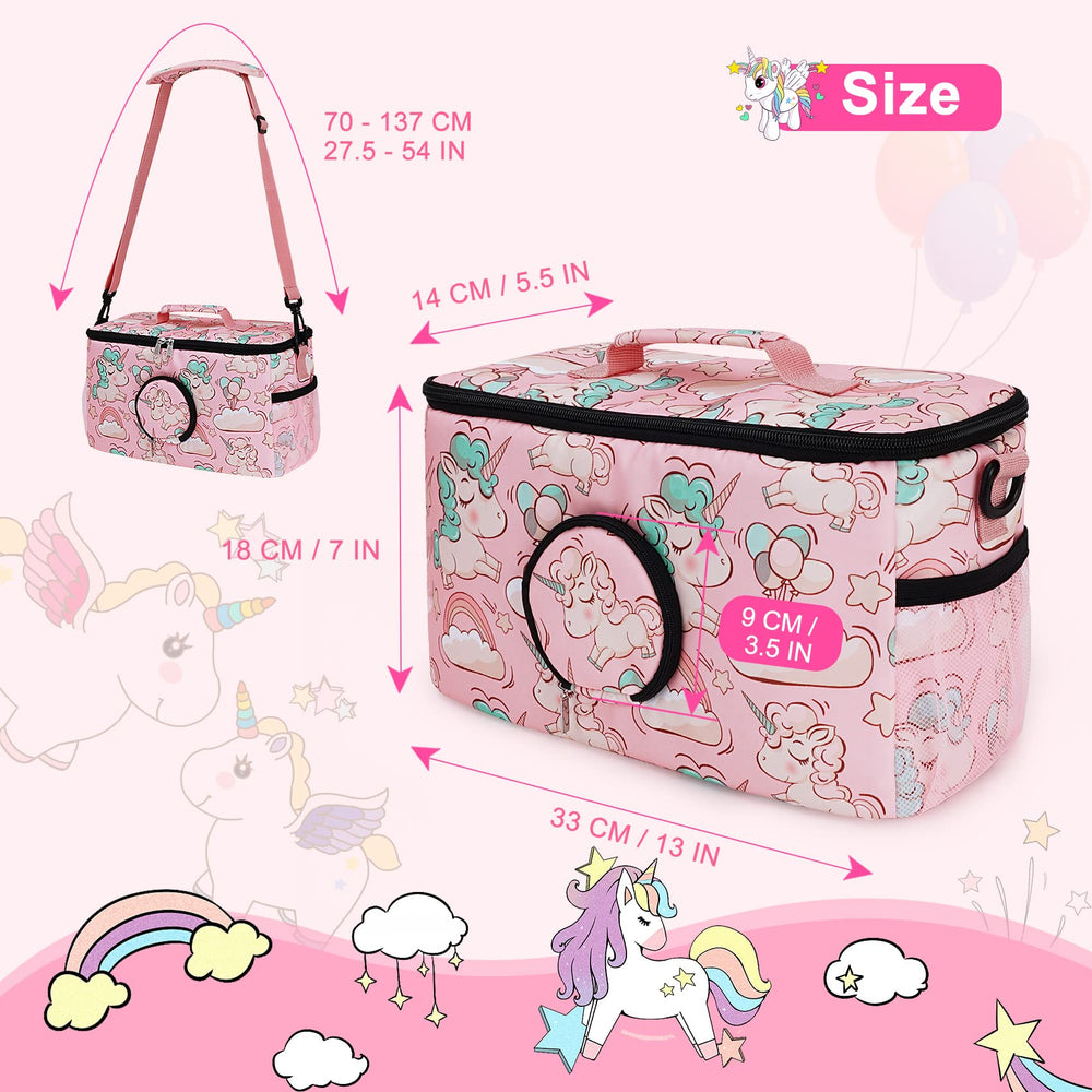 Ciseret Toniebox carry case adjustable strap provides comfortable carrying