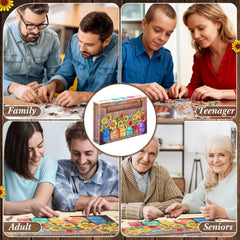 Civaner 500-piece Christian puzzle family activity: great for bonding away from screens.