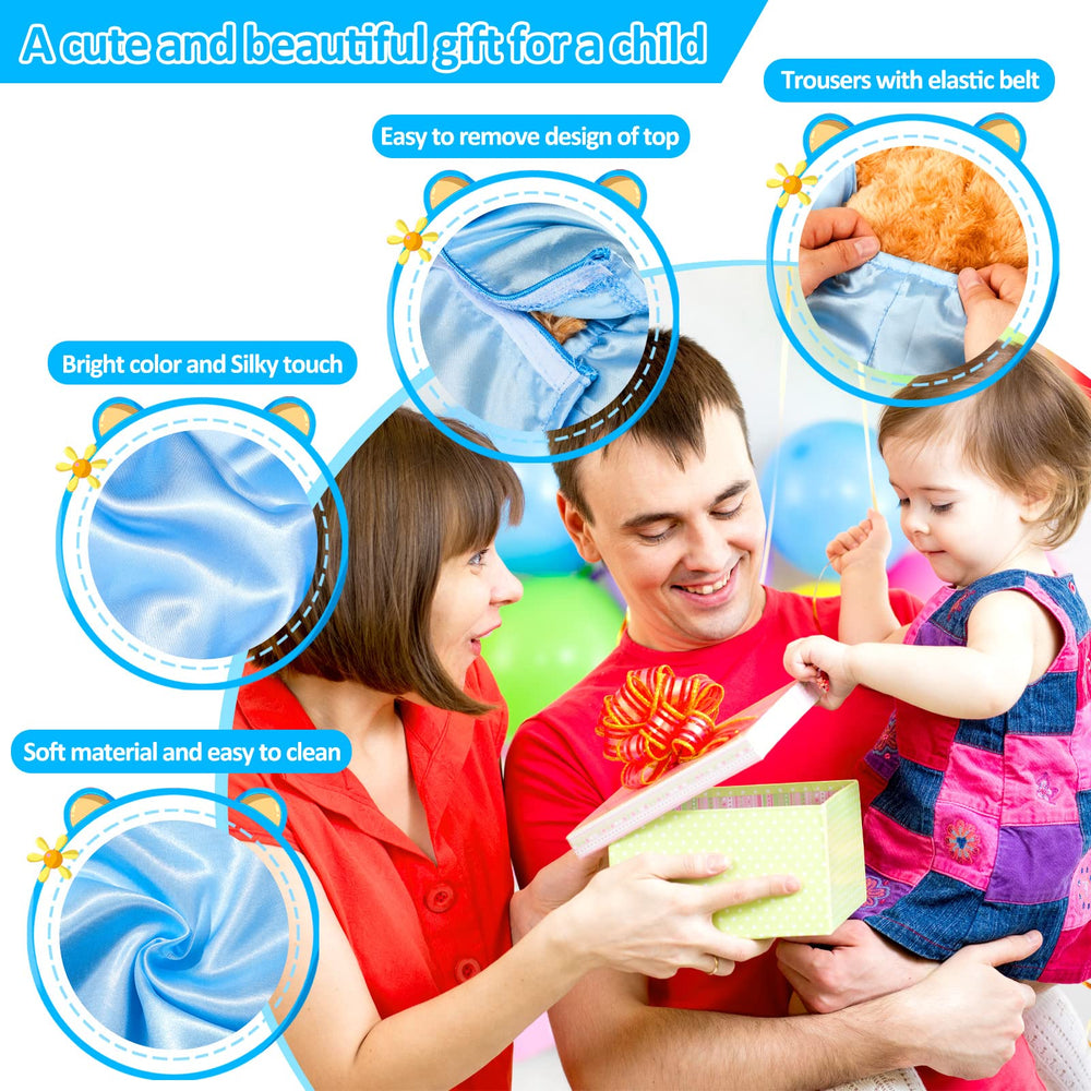 Civaner soft fabric keeps bears comfortable during long pretend sessions