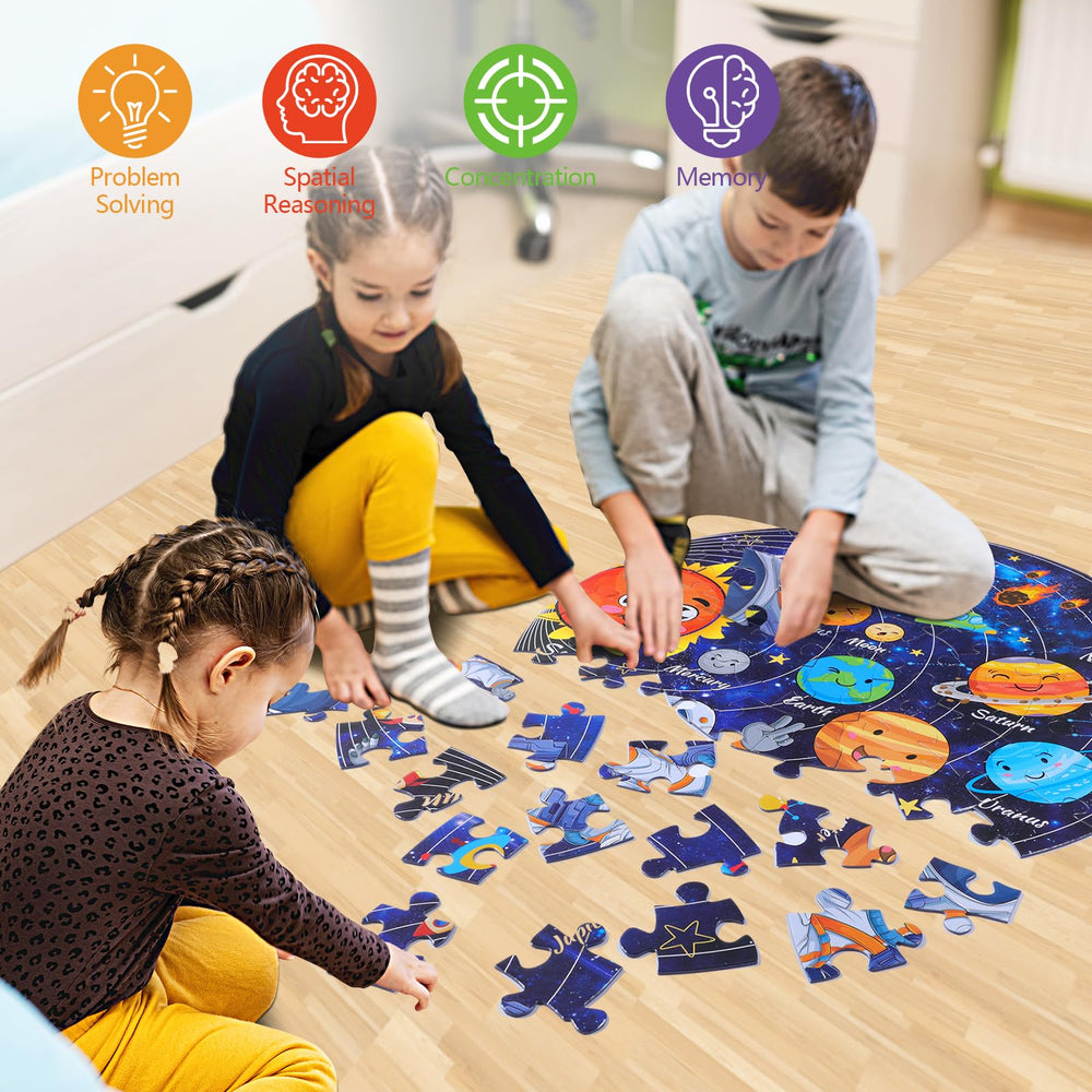 Civaner parent-child play promotes bonding during puzzle time