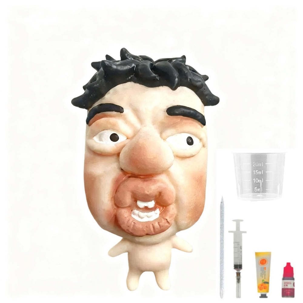 CIYOJA Pimple Popper Toy Set GrumpFace, a playful fidget for stress relief and sensory fun.