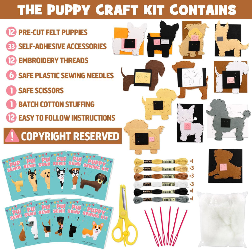 CiyvoLyeen decorations set shows adorable motifs for personal plush garland.