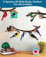 CiyvoLyeen finished ornaments ready to decorate a room or tree.