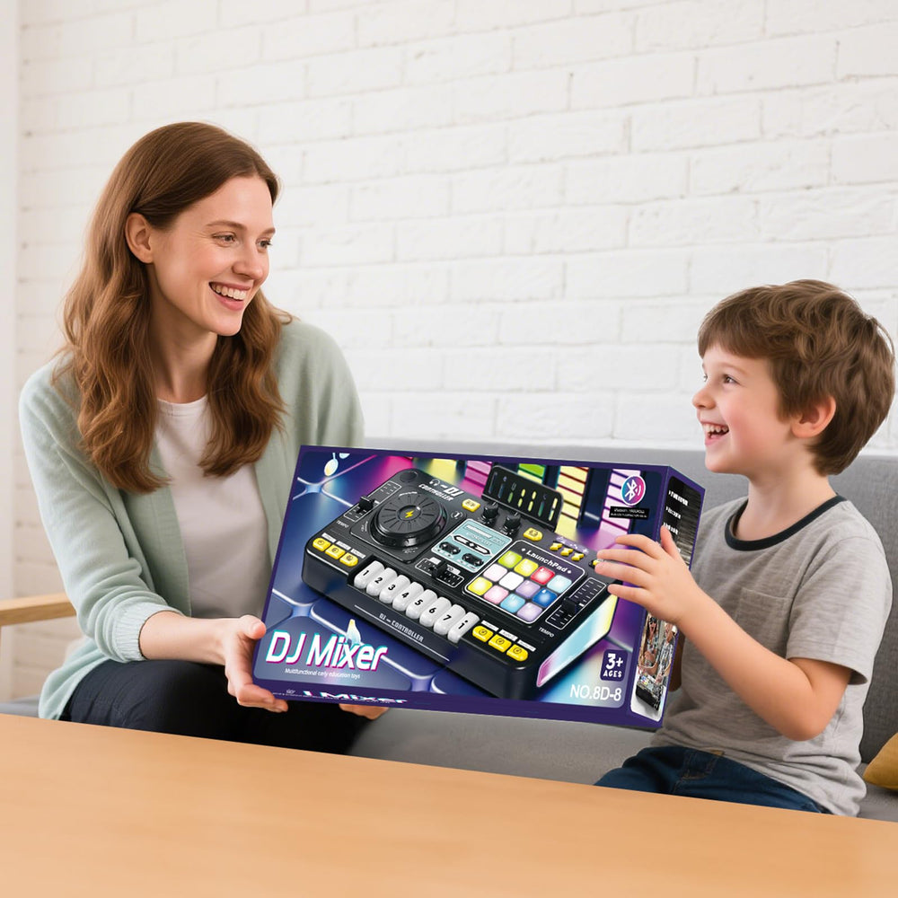 CL FUN DJ Mixer for Kids gift-pack packaging suitable for parties.