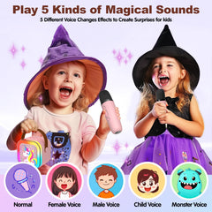 CL FUN mini karaoke machine delivers clear HIFI sound quality.