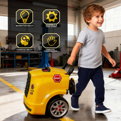 CL FUN truck engine toy DIY sticker set for customization