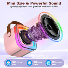 CL FUN two wireless microphones enable easy family duet sessions.