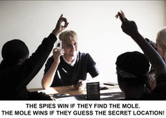 Clarendon Games The Mole game timer indicating tense moments
